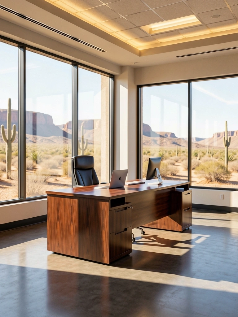 Hughes Federal Credit Union Office Interior